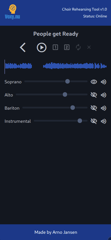 Voxy app screenshot